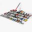 Low Poly City Generic Vehicles v01 3D model