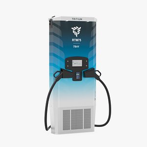 Tritium RTM75 75Kw DC Fast Liquid Cooled EV Charger model