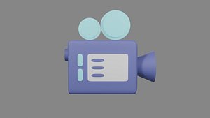3D Camera low-poly