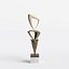 Modern Decorative Abstract Metal Art Sculpture 15 3D model