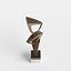 Modern Decorative Abstract Metal Art Sculpture 15 3D model
