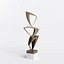 Modern Decorative Abstract Metal Art Sculpture 15 3D model