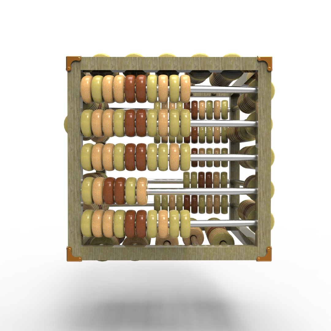 Free 3D Cubic Abacus - TurboSquid 1260109