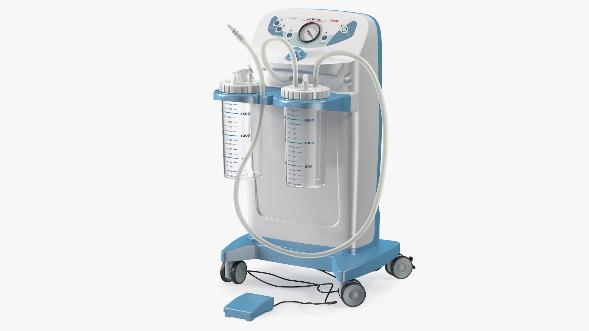 Hospivac 350 Electric Surgical Aspirator 3D model preview