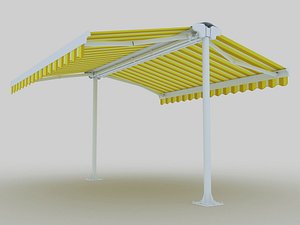 Double awning
