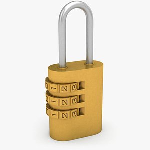 lock 3D model
