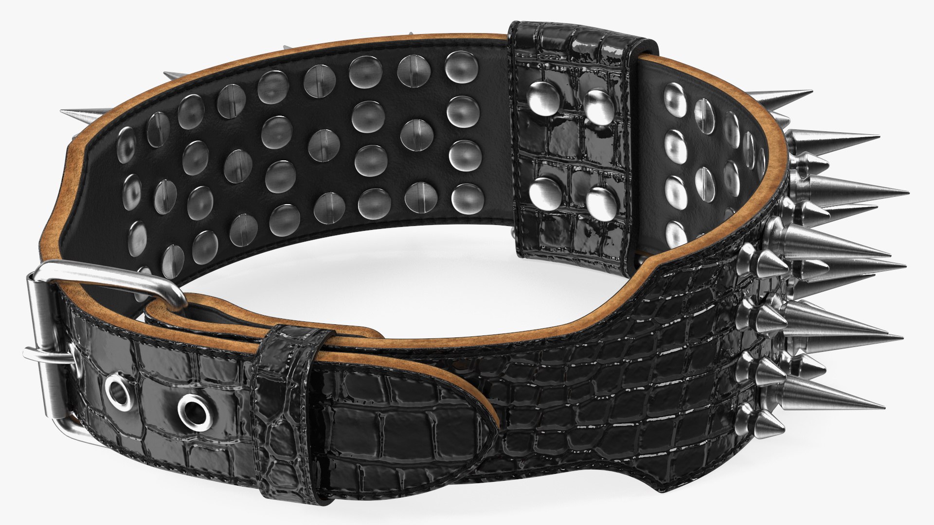 3D Dog Collar with Spikes Black https://p.turbosquid.com/ts-thumb/TC/GunfbF/0H/dogcollarwithspikesblack3dsmodel010/jpg/1698983591/1920x1080/fit_q87/5d59b02ef37fd55a6a52f923919ff12863de59eb/dogcollarwithspikesblack3dsmodel010.jpg