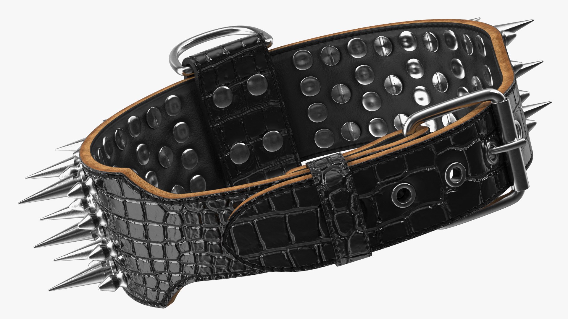 3D Dog Collar with Spikes Black https://p.turbosquid.com/ts-thumb/TC/GunfbF/kW/dogcollarwithspikesblack3dsmodel012/jpg/1698983599/1920x1080/fit_q87/b0468715ecf57948b604d00afd6422348d88f659/dogcollarwithspikesblack3dsmodel012.jpg
