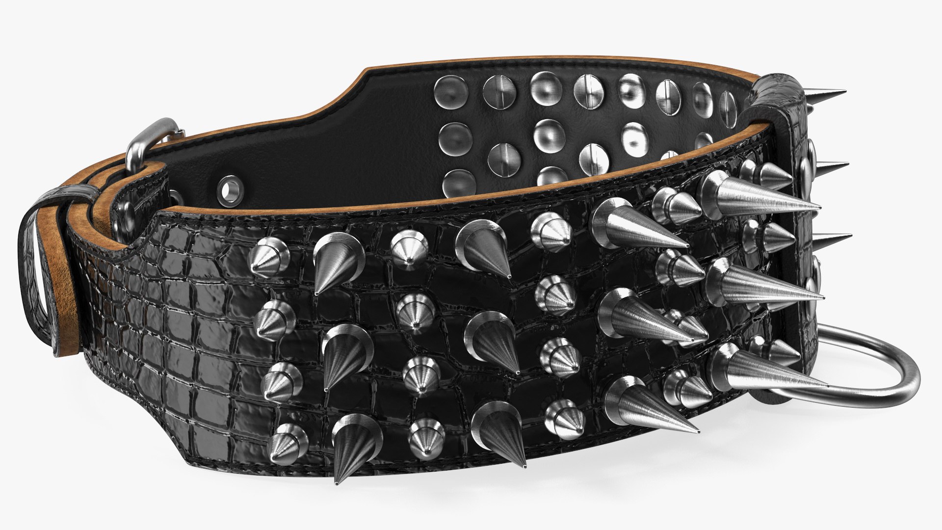 3D Dog Collar with Spikes Black https://p.turbosquid.com/ts-thumb/TC/GunfbF/ph/dogcollarwithspikesblack3dsmodel009/jpg/1698983587/1920x1080/fit_q87/287f31f818990a753758866767b506fd6ece2a87/dogcollarwithspikesblack3dsmodel009.jpg
