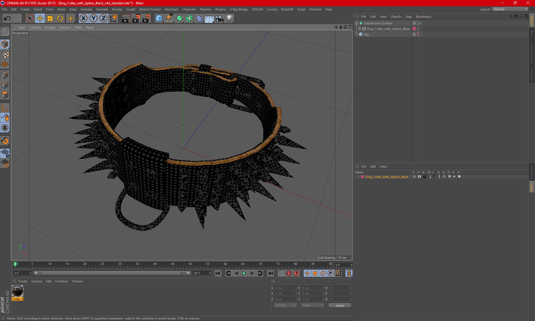 3D Dog Collar with Spikes Black https://p.turbosquid.com/ts-thumb/TC/GunfbF/rv/dogcollarwithspikesblack3dsmodel020/jpg/1698983627/1920x1080/fit_q87/5c6d298bdc5d0beb36632b568a8b6e76e1ea5a34/dogcollarwithspikesblack3dsmodel020.jpg