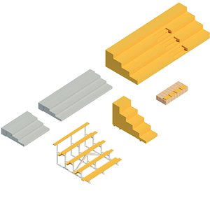 Amphitheaters - Revit family model