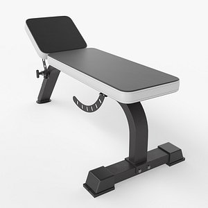 bench adjustable weight 3D model