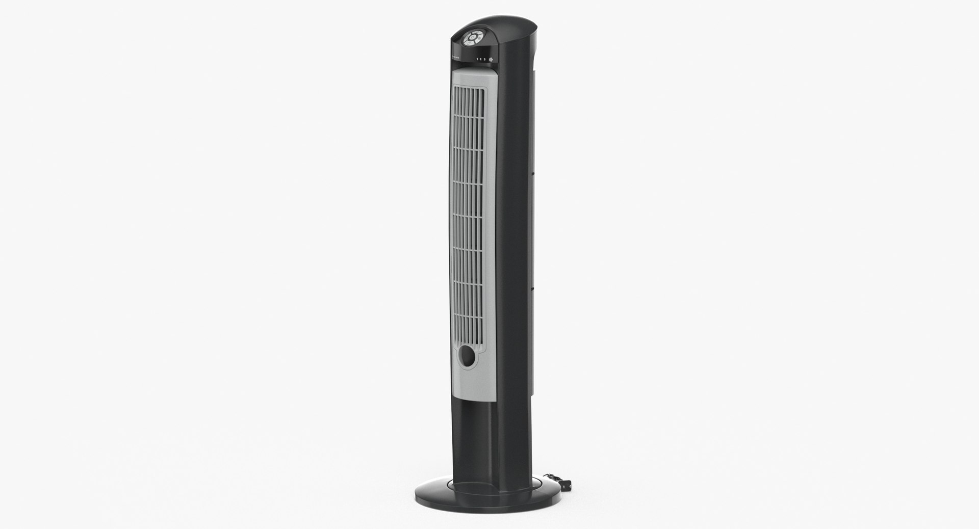 Tower Fan Device And Box Blank Or Generic Label Model - TurboSquid 2128528