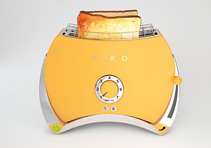 3D bread toaster