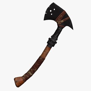 Medieval Axe 3D Model 3D model