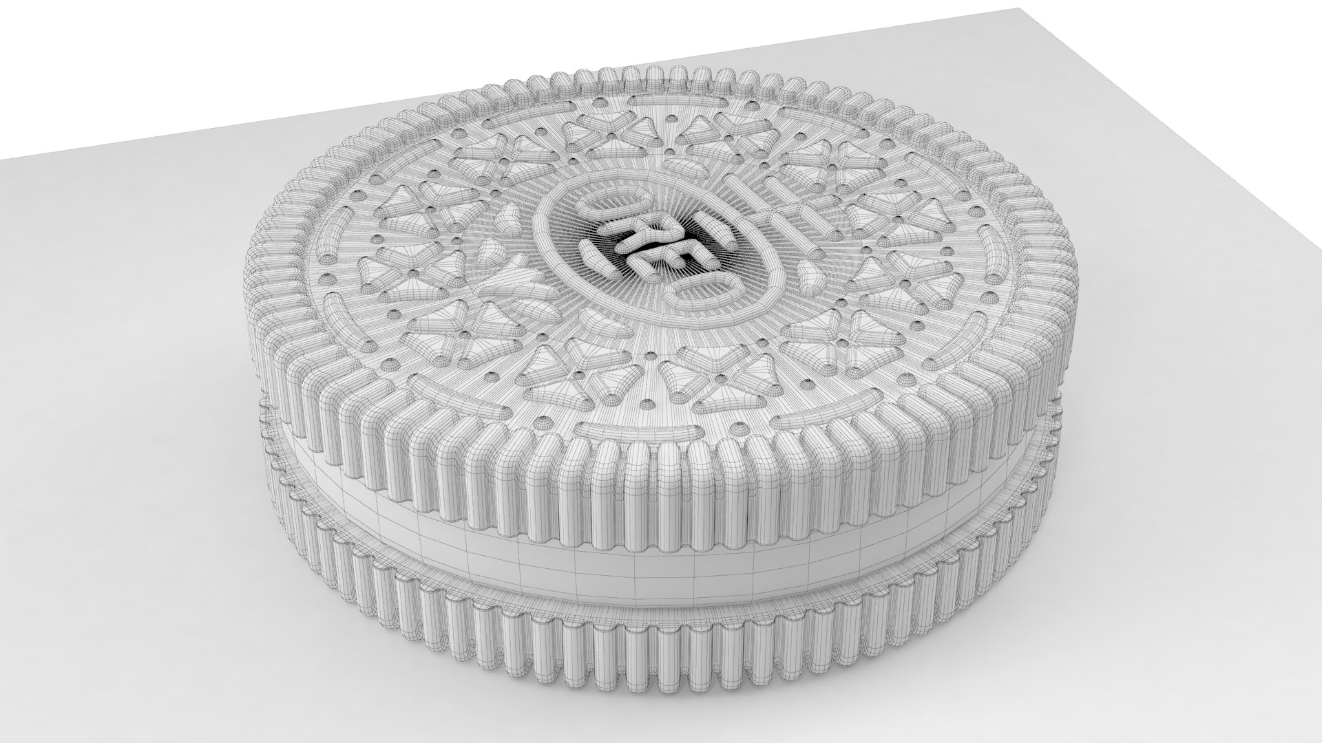 Oreo cookie 3D model - TurboSquid 1218173
