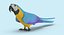 Parrot Blue Standing