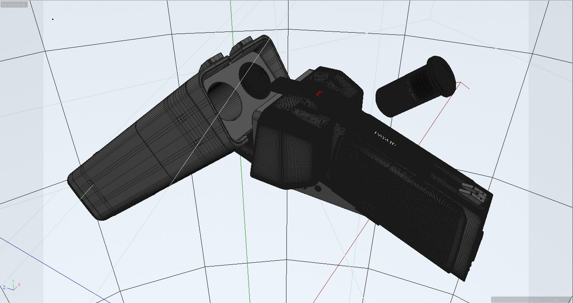 3D Model Futuristic Dx-12 Punisher Shotgun - TurboSquid 1529024