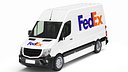Detailed FEDEX Van
