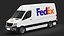 Detailed FEDEX Van