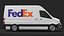 Detailed FEDEX Van