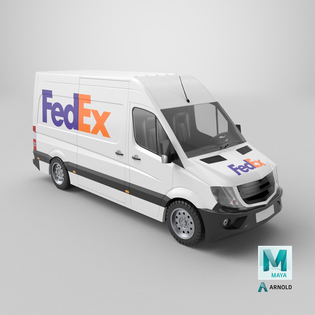 Detailed FEDEX Van 3D model https://p.turbosquid.com/ts-thumb/TC/VJZsfX/zb/stemcell_maya_arnold_render/png/1756389054/1920x1080/fit_q87/b4c6d0421609c989d1f5d84a4fb97f7321bd62bc/stemcell_maya_arnold_render.jpg