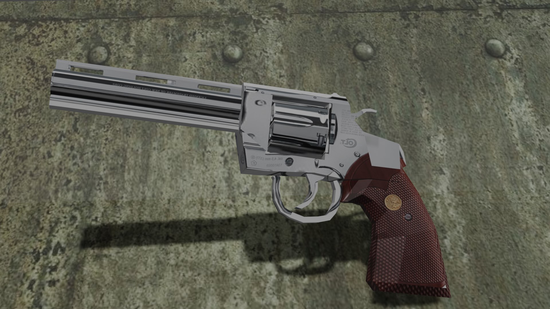 Colt Python 357 Magnum Chrome CO2 BB Revolver Field Test Model ...