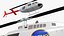 3D model Bell 206B JetRanger III Helicopter Ten News White