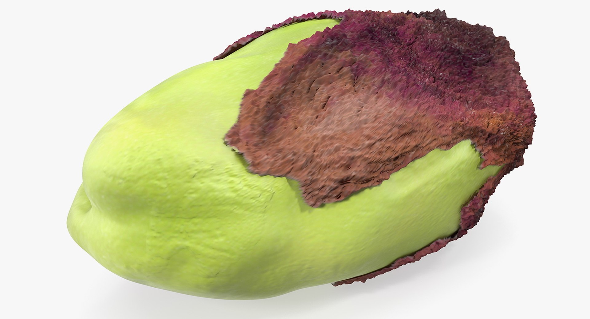 Pistachio Peel 3D model preview