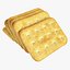 3D model Crackers rectangle