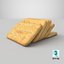 3D model Crackers rectangle