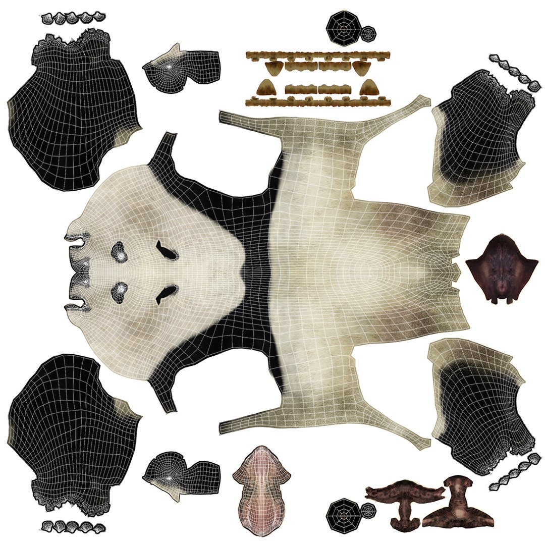 3D Giant Panda  RIG XGEN-CORE https://p.turbosquid.com/ts-thumb/TC/Z0jXFc/ed/uv/jpg/1687832521/1920x1080/fit_q87/36d6e0a918ff40cd86a7a7e3dca6cfc6530345ee/uv.jpg