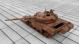 T72 wreck Maya 2024