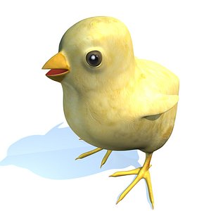 chick 3d model