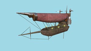 Airship 3D Models for Download | TurboSquid