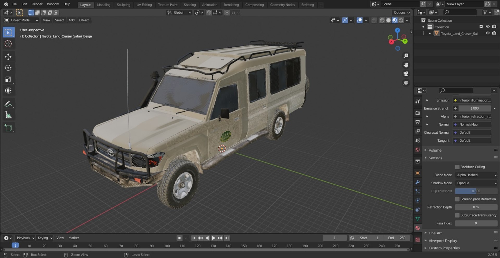 Toyota Land Cruiser Safari Beige 3D model https://p.turbosquid.com/ts-thumb/TC/dyR9jw/Ex/toyotalandcruisersafaribeige3dmodel026/jpg/1634672536/1920x1080/fit_q87/6620e5c595f26d1eb70dc406362148a7e2d390f7/toyotalandcruisersafaribeige3dmodel026.jpg