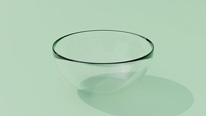 Glass Bowl 3D model