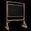 3d lwo chalk board