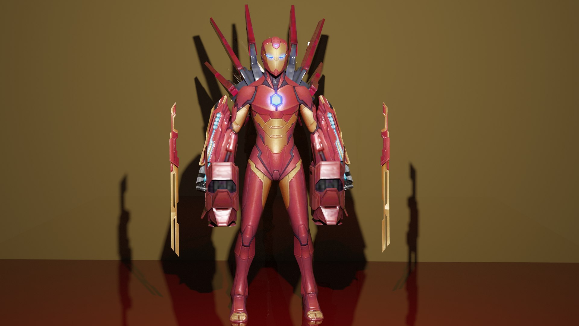 modelo 3d Ironheart - TurboSquid 2011964