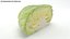 Flat Cabbage Half