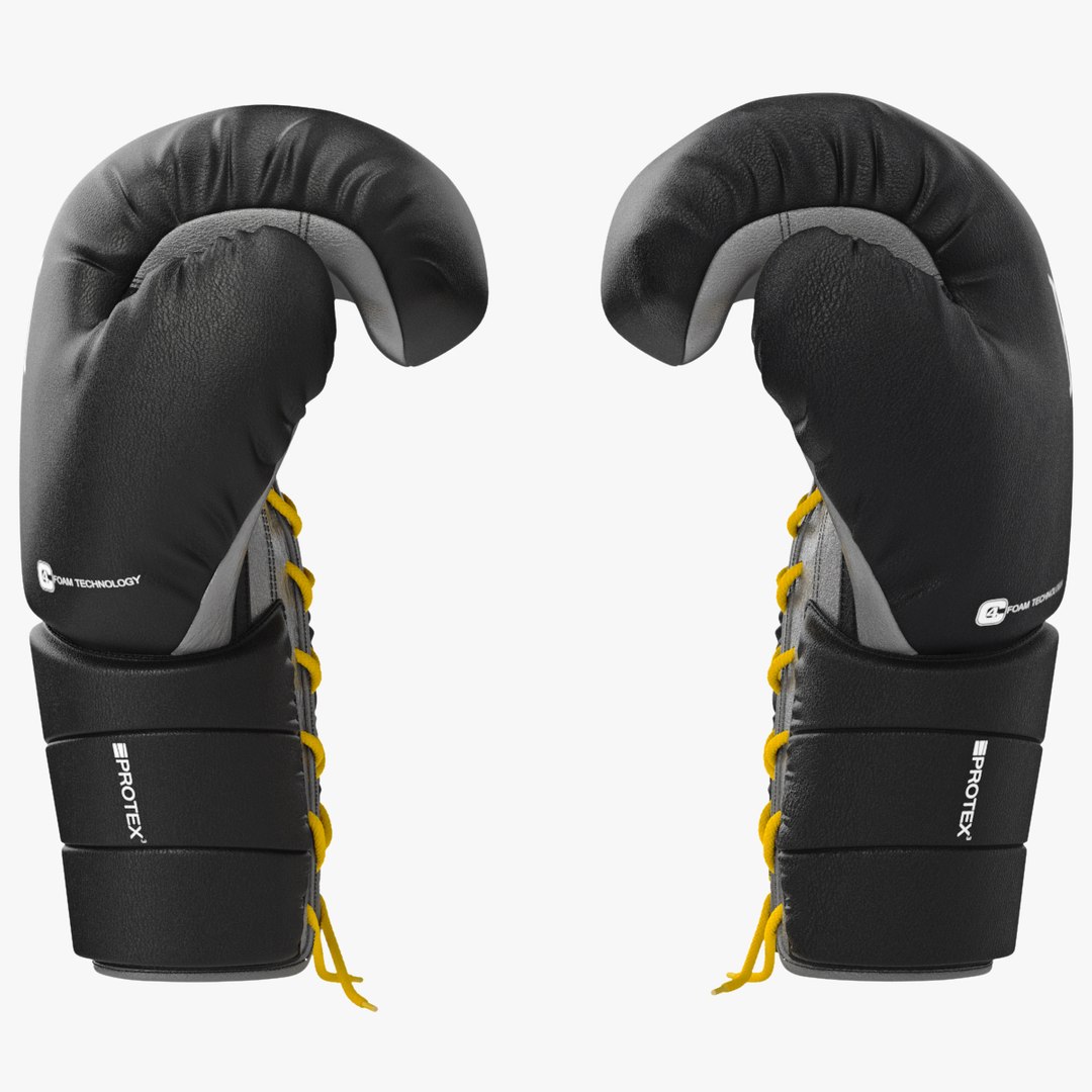 3d model boxing gloves everlast protex