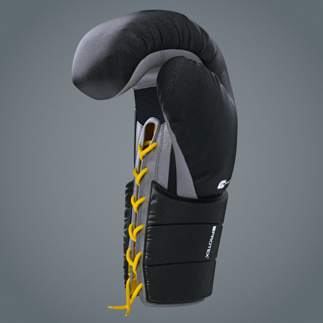 3d model boxing gloves everlast protex