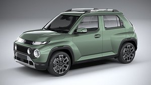 Hyundai Casper 2025 3D model