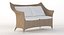 Amari Vita Rattan Sofa 2 Seat By Janice Feldman