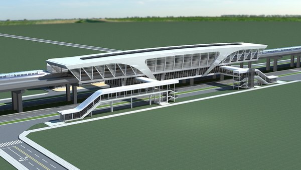 Railway Station 3D Models for Download | TurboSquid