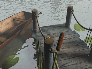3dsmax lake
