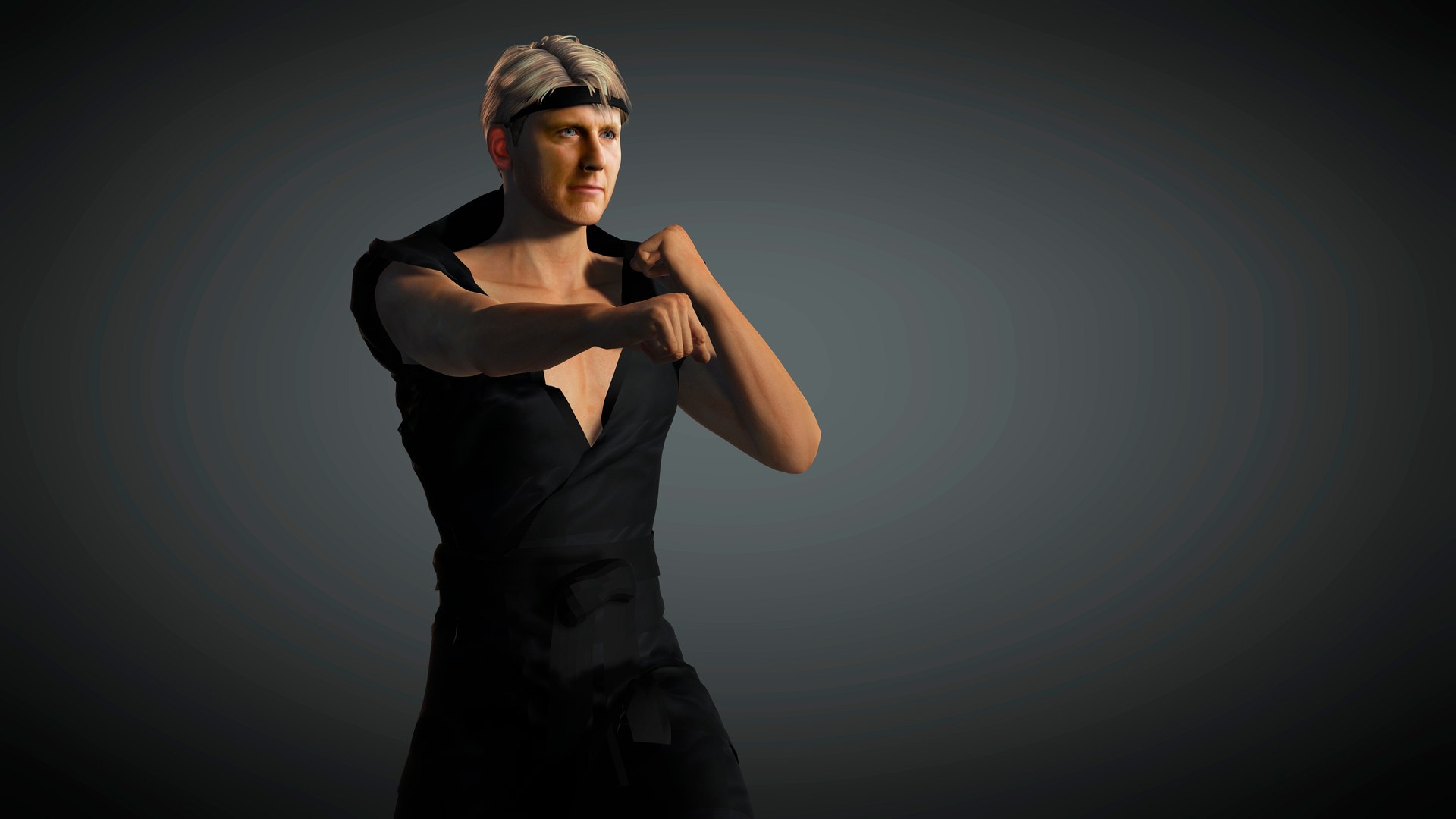 3D Cobra Kai Johnny Lawrence - TurboSquid 1812309