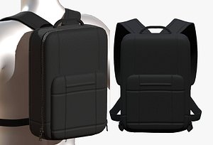 3D backpack generic camping model