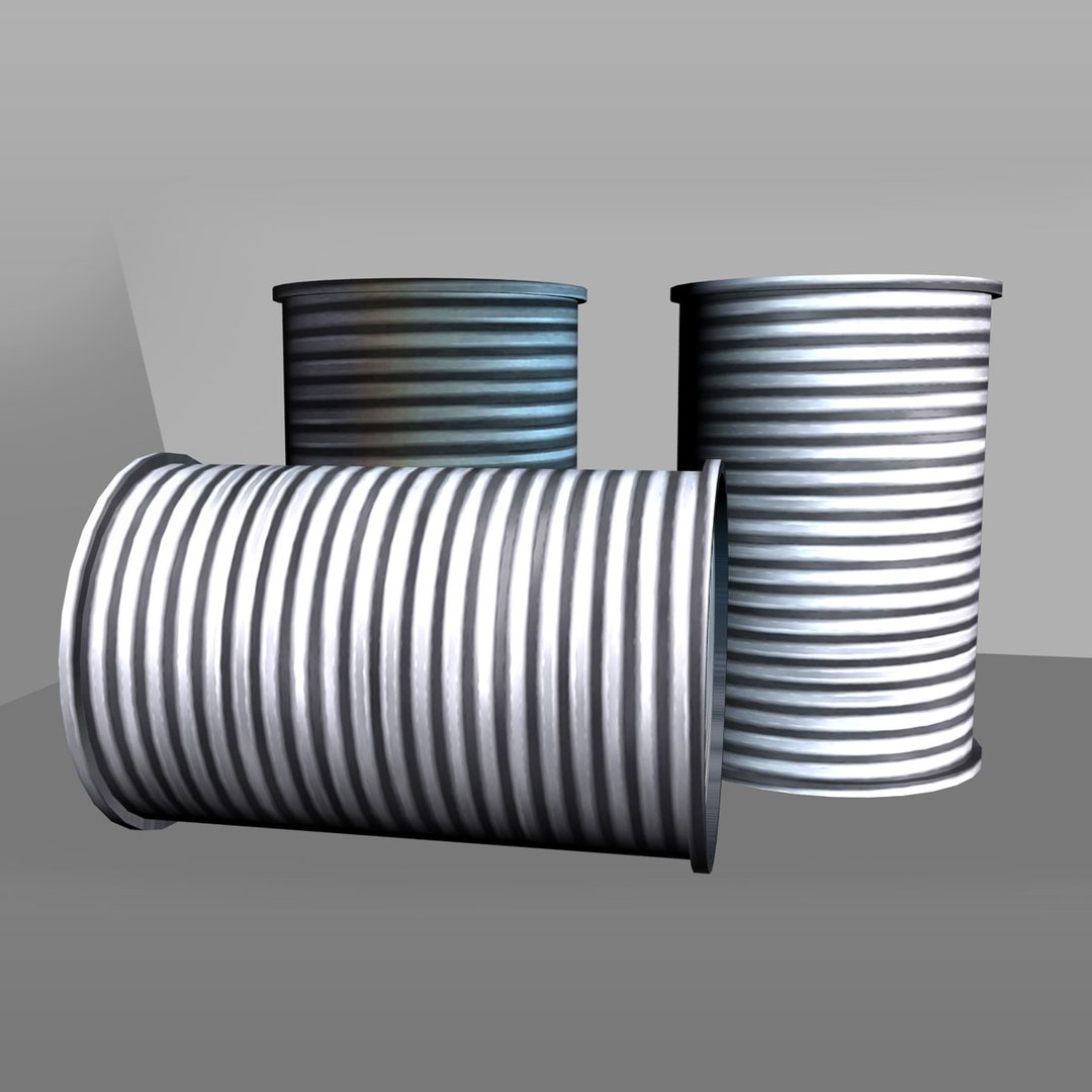 3d model tin