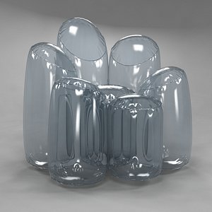 airflower armchair roche bobois 3d model